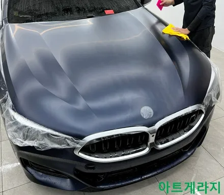신차 PPF도 아트게라지에서! BMW M브랜드 탄생 50주년 기념 M850i xDrive 그란 쿠페 무광 전체 PPF 시공!! / 아트게라지(고등동/PPF전문점) / 성남 판교 수정구