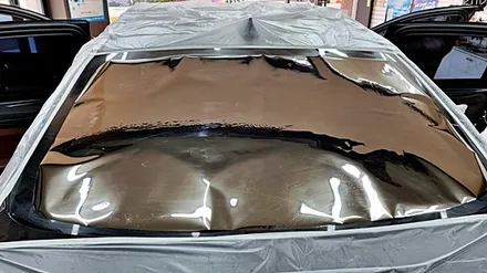 평택 썬팅 BMW 520d 차량 솔라가드 새턴 반사필름으로 전체 재시공 작업 후기