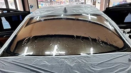 평택 썬팅 BMW 520d 차량 솔라가드 새턴 반사필름으로 전체 재시공 작업 후기