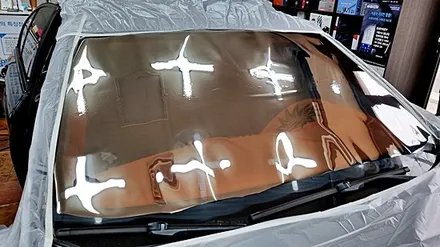 평택 썬팅 BMW 520d 차량 솔라가드 새턴 반사필름으로 전체 재시공 작업 후기