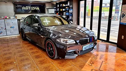 평택 썬팅 BMW 520d 차량 솔라가드 새턴 반사필름으로 전체 재시공 작업 후기