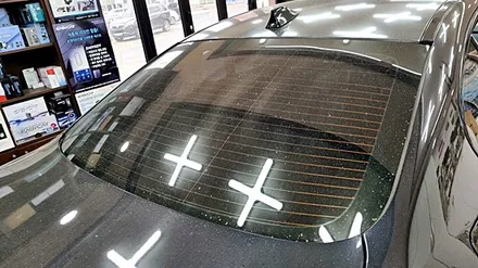 평택 썬팅 BMW 520d 차량 솔라가드 새턴 반사필름으로 전체 재시공 작업 후기
