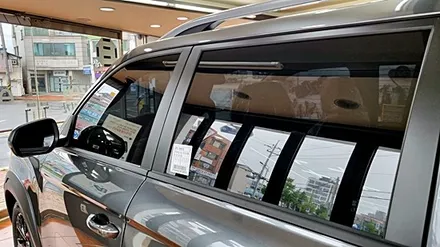 평택썬팅 신차 렉스턴스포츠 전체 풀시공