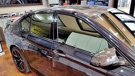 평택 썬팅 BMW 520d 차량 솔라가드 새턴 반사필름으로 전체 재시공 작업 후기