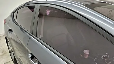 평택 썬팅 아반떼ad 보라색 변색 및 후면 뽀글이 현상 차량 전체 재시공 후기!! 솔라가드 프리미엄 퀀텀 반사 필름으로 완벽 변신!!