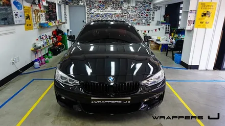 bmw 420d 라이트 필름 시공 / 서울 마포구