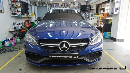 벤츠 C63 AMG 까브리올레 본넷PPF 부분PPF 생활보호PPF / 서울 마포구