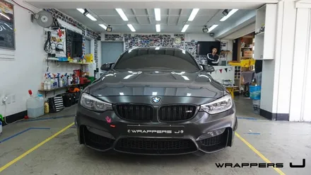 F80 BMW M3전체랩핑 마이애미블루 아쿠아블루 / 서울 마포구