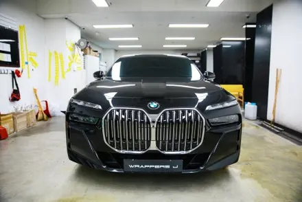 BMW 740i 듀오톤 랩핑 투톤랩핑 강남랩핑 / 서울 마포구