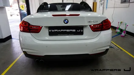 마포유리막코팅 : BMW 428i 라이트필름 유리막코팅 생활보호PPF / 서울 마포구