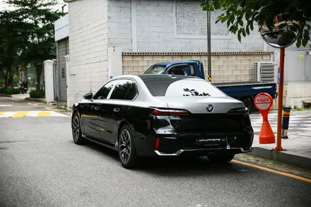 BMW 740i 듀오톤 랩핑 투톤랩핑 강남랩핑 / 서울 마포구