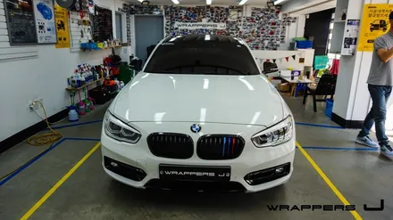 서울 종로구 루프스킨 : bmw 118d 루프스킨 그릴랩핑 / 서울 마포구