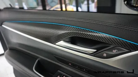 BMW 630d GT 실내랩핑 6GT 실내카본랩핑 / 서울 마포구