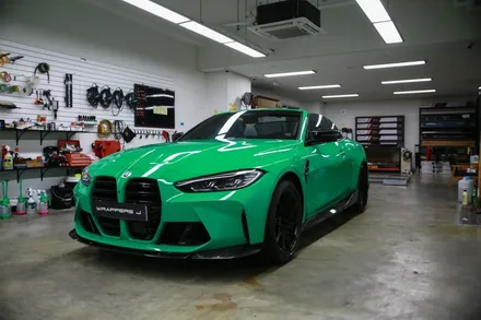 G83 BMW M4 컨버터블 전체랩핑 마포구랩핑 / 서울 마포구
