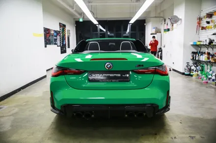 G83 BMW M4 컨버터블 전체랩핑 마포구랩핑 / 서울 마포구