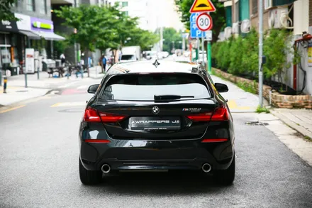 BMW 118d 크롬죽이기 크롬딜리트 서울 마포 자동차 부분랩핑 / 서울 마포구