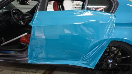 F80 BMW M3전체랩핑 마이애미블루 아쿠아블루 / 서울 마포구