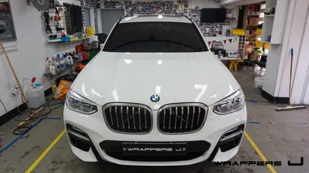 G01 BMW X3 본넷PPF, 생활보호ppf 실내랩핑 실내카본랩핑 / 서울 마포구