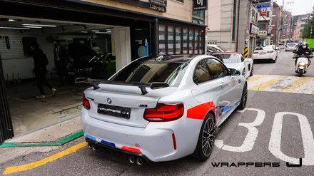 F87 BMW M2 카본PPF 루프스킨 / 서울 마포구