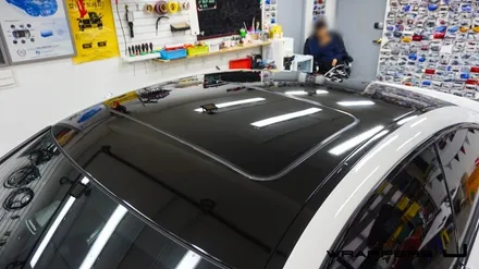 bmw 420d 루프스킨 그릴랩핑 안개등하단랩핑 프론트립랩핑 / 서울 마포구
