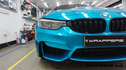 F80 BMW M3 전체랩핑 3M1080 아토믹 틸 / 서울 마포구
