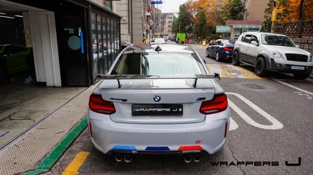 F87 BMW M2 카본PPF 루프스킨 / 서울 마포구