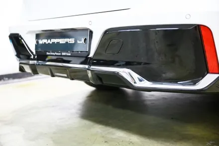신형 BMW 740i 크롬죽이기 크롬딜리트 7시리즈 그릴 윈도우몰딩 랩핑 / 서울 마포구
