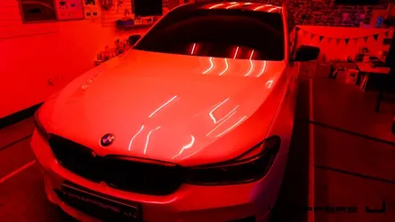 BMW 640i GT 유리막코팅 루프스킨 라이트필름 그릴랩핑 사이드미러랩핑 부분랩핑 합정 홍대 상암 유리막코팅 / 서울 마포구
