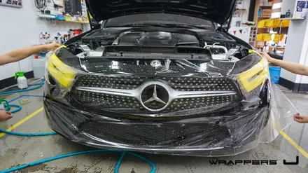 서울 벤츠 CLS400d PPF 생활보호PPF 범버PPF 본넷PPF 부분PPF / 서울 마포구