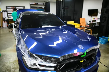 F90 BMW M5 PPF 전체PPF, 프론트패키지 서울PPF 잘하는샵 / 서울 마포구