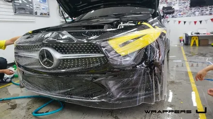 서울 벤츠 CLS400d PPF 생활보호PPF 범버PPF 본넷PPF 부분PPF / 서울 마포구
