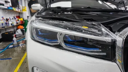 G11 G12 서울 마포구 용산구 BMW 740d 유리막코팅 생활보호PPF 부분PPF / 서울 마포구