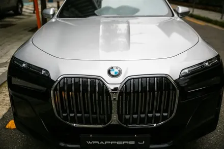 BMW 740i 듀오톤 랩핑 투톤랩핑 강남랩핑 / 서울 마포구