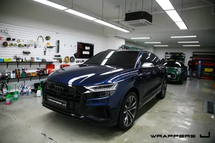 아우디 SQ8 본넷 스포일러 카본PPF 리얼카본PPF 시공후기 / 서울 마포구