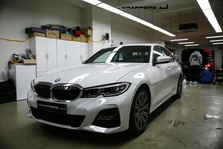 마포구 썬팅 : BMW 320d 썬팅 아마테라스 HN 생활보호PPF 부분PPF / 서울 마포구
