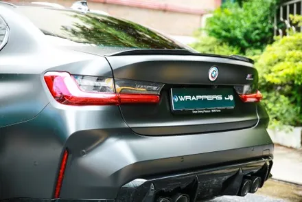 G80 BMW M3 전체랩핑 브루클린그레이 사틴블랙 랩핑 / 서울 마포구
