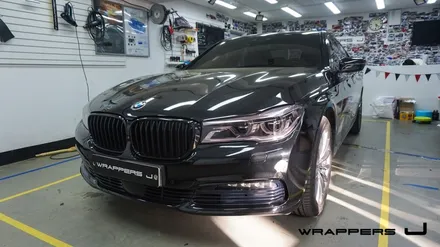 서울 bmw 730d 크롬죽이기 크롬딜리트  그릴랩핑 윈도우크롬랩핑 부분랩핑 / 서울 마포구