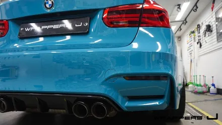 F80 BMW M3전체랩핑 마이애미블루 아쿠아블루 / 서울 마포구