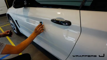 마포유리막코팅 : BMW 428i 라이트필름 유리막코팅 생활보호PPF / 서울 마포구