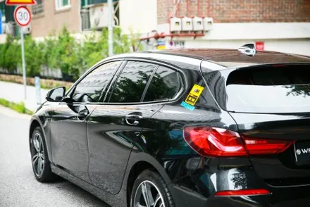 BMW 118d 크롬죽이기 크롬딜리트 서울 마포 자동차 부분랩핑 / 서울 마포구
