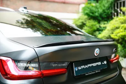 G80 BMW M3 전체랩핑 브루클린그레이 사틴블랙 랩핑 / 서울 마포구