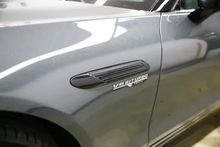 벤츠 SL63 AMG 크롬죽이기 눈물의여왕 나이트패키지 크롬딜리트 잘하는 랩핑샵 / 서울 마포구