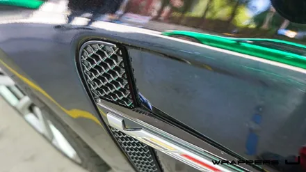 캐딜락 CTS-V 크롬죽이기 크롬딜리트 그릴랩핑 창문몰딩랩핑 부분랩핑 / 서울 마포구