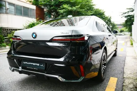BMW 740i 듀오톤 랩핑 투톤랩핑 강남랩핑 / 서울 마포구