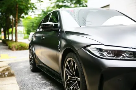 G80 BMW M3 전체랩핑 브루클린그레이 사틴블랙 랩핑 / 서울 마포구