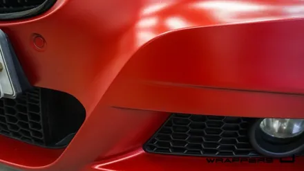 3시리즈 F30 BMW 320d 전체랩핑 사틴 뱀파이어 레드 / 서울 마포구