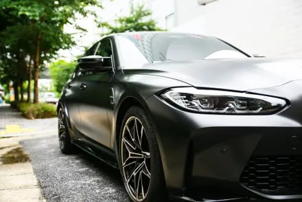 G80 BMW M3 전체랩핑 브루클린그레이 사틴블랙 랩핑 / 서울 마포구