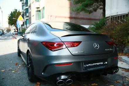 벤츠 CLA 45s 나이트패키지 서울 벤츠 크롬죽이기 크롬딜리트 / 서울 마포구