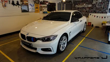 마포유리막코팅 : BMW 428i 라이트필름 유리막코팅 생활보호PPF / 서울 마포구