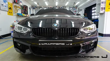 bmw 420d 라이트 필름 시공 / 서울 마포구